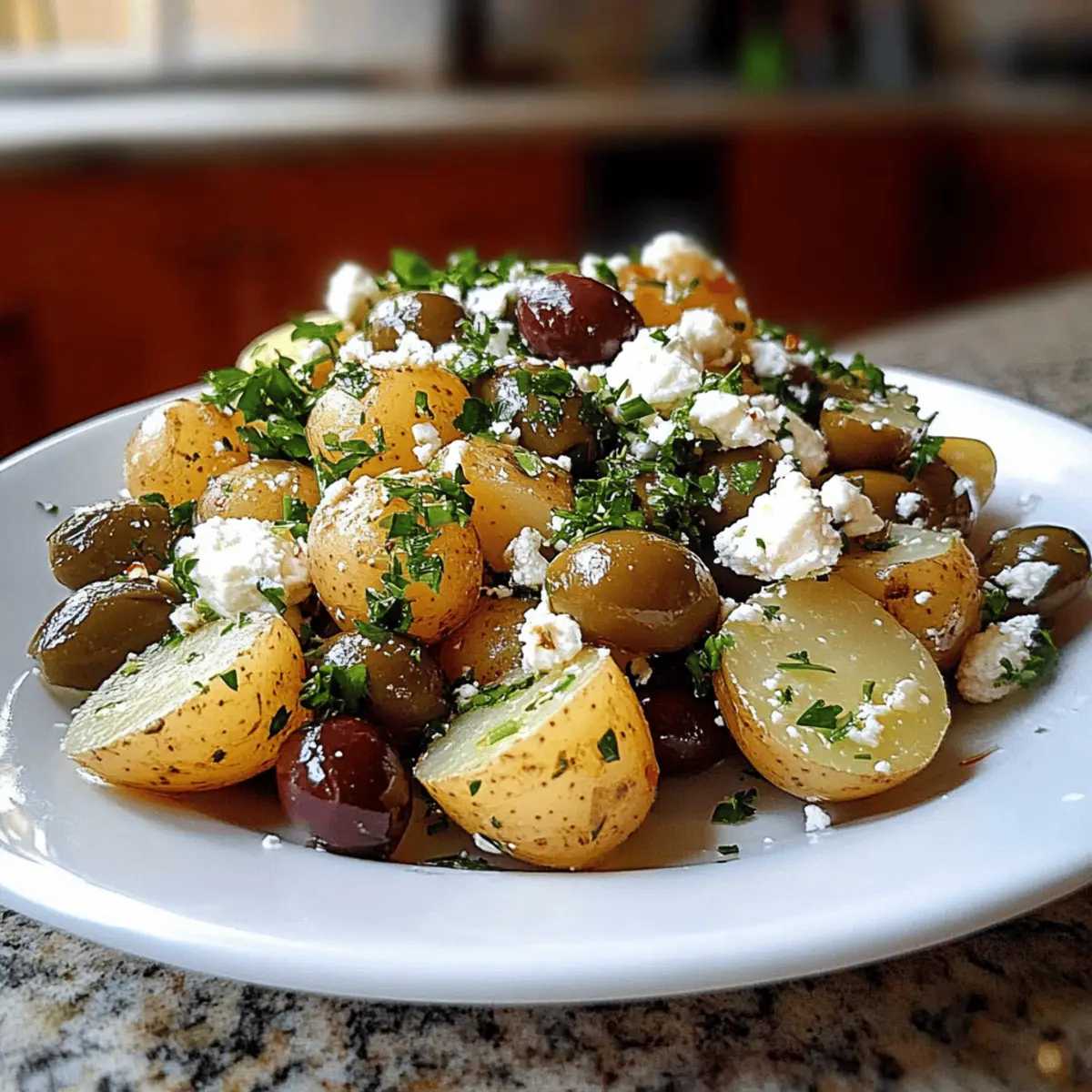 Brighten Your Day with this Easy Mediterranean Potato Salad