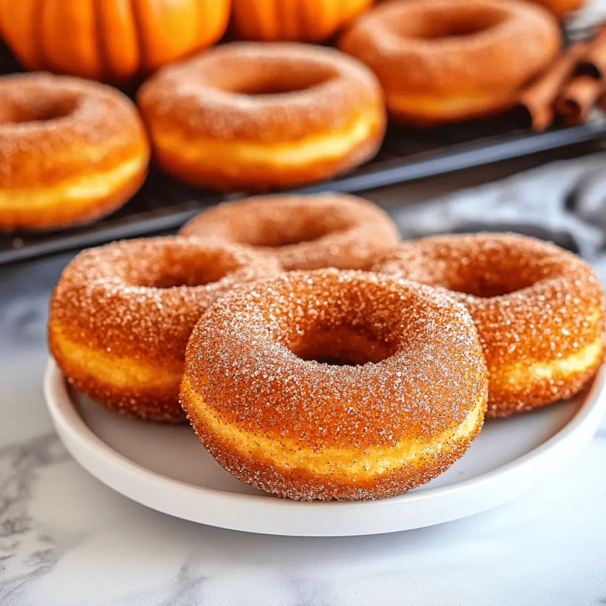 Baked Pumpkin Donuts: Soft, Spiced Autumn Delights
