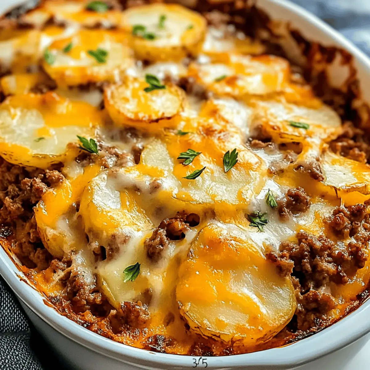 Savory Hobo Casserole with Ground Beef & Potatoes Delights!