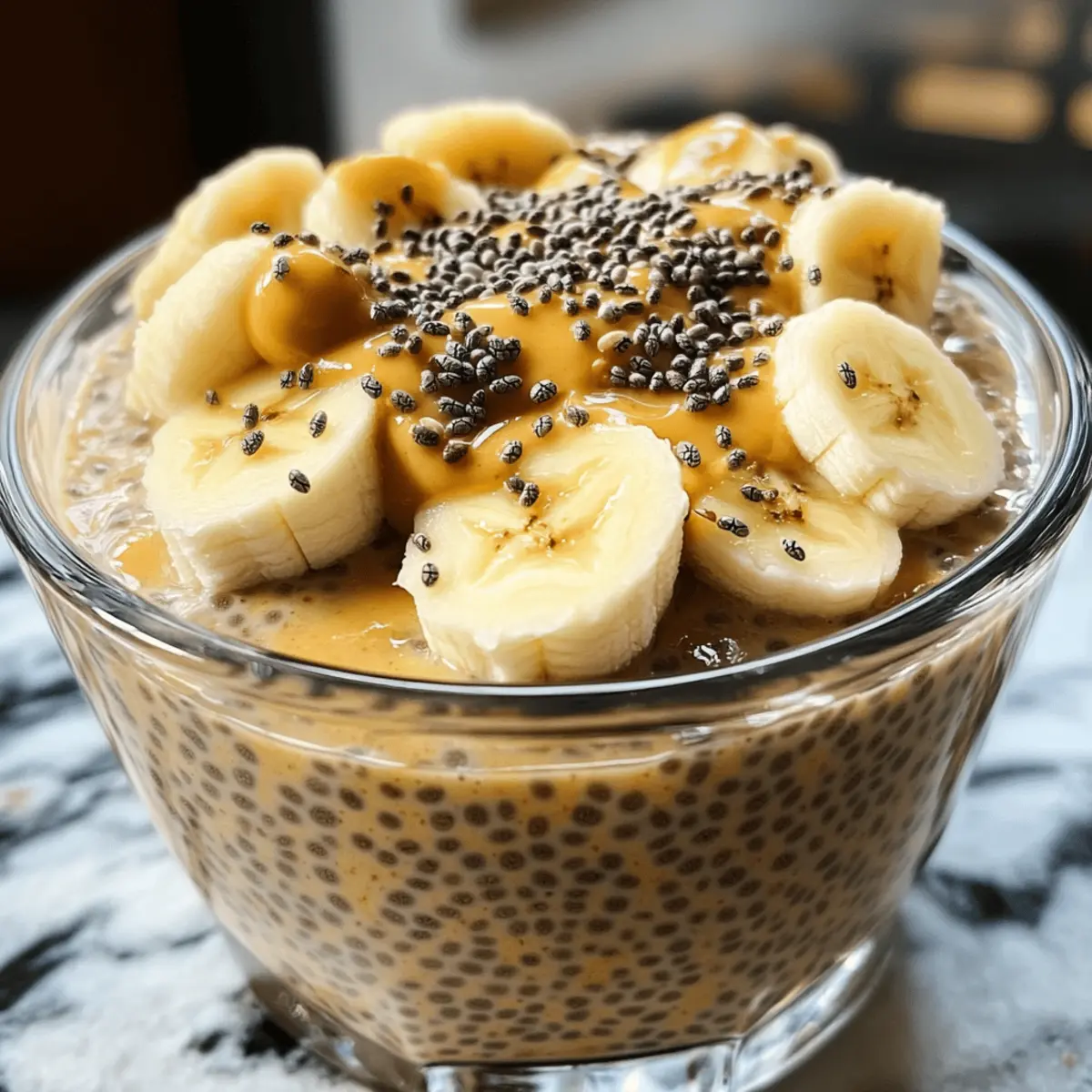 Creamy Peanut Butter Banana Chia Pudding for Your Sweet Cravings