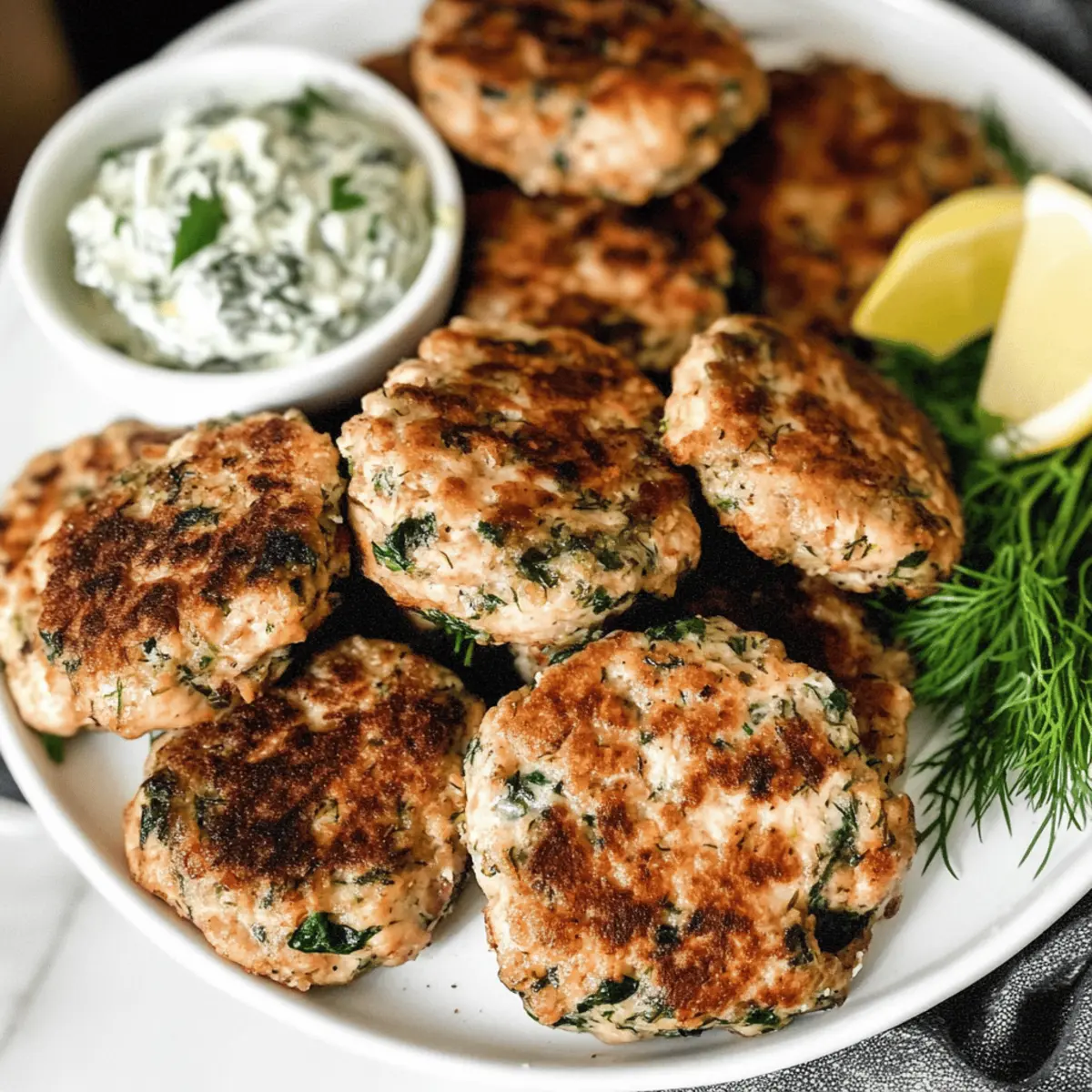Mediterranean Chicken Patties for a Flavorful Meal Anytime