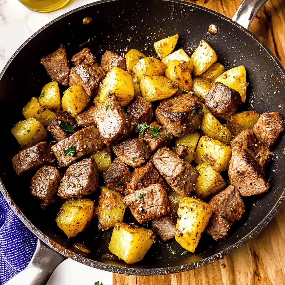 Garlic Butter Steak and Potatoes for Ultimate Comfort Food