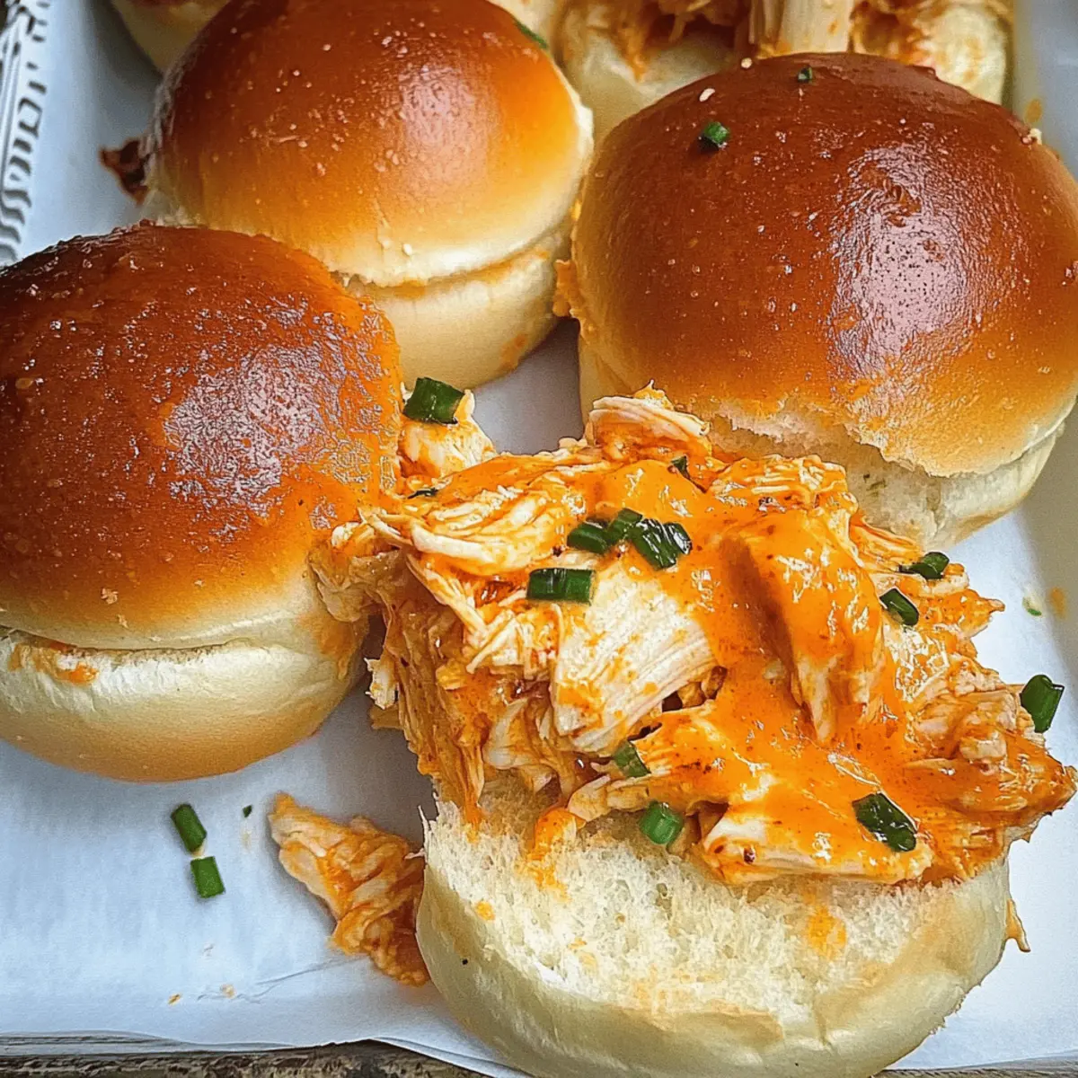 Irresistible Spicy Buffalo Chicken Sliders You’ll Love