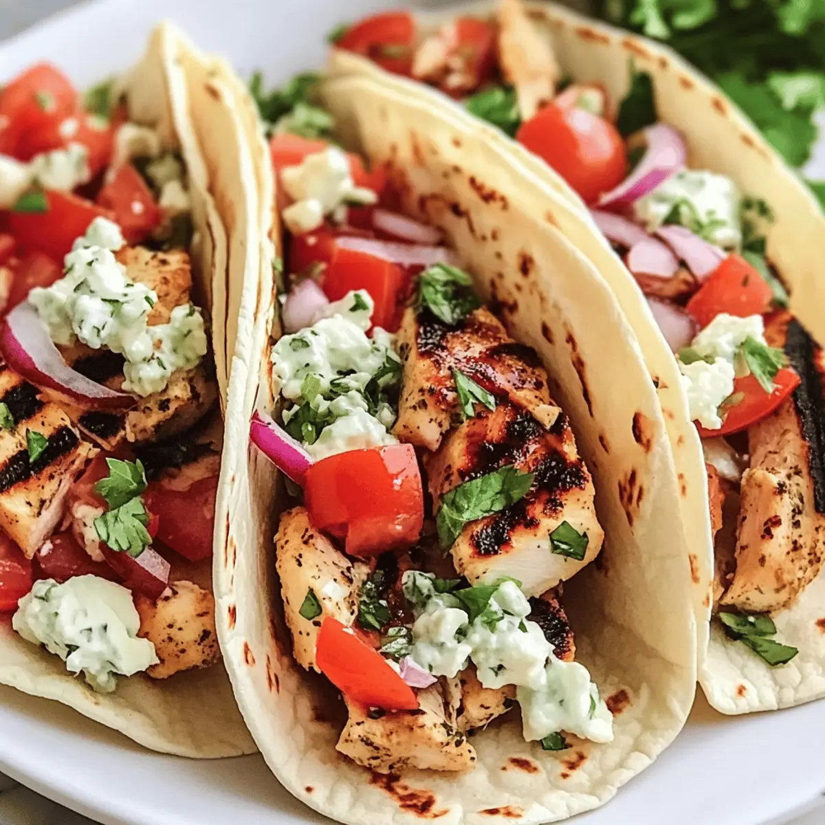Mediterranean Chicken Tacos: A Flavorful Twist on Tacos