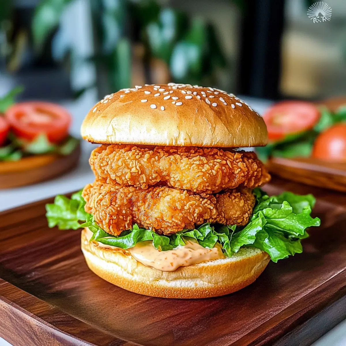 Homemade Spicy Chicken Sandwich: Juicy, Crispy Bliss