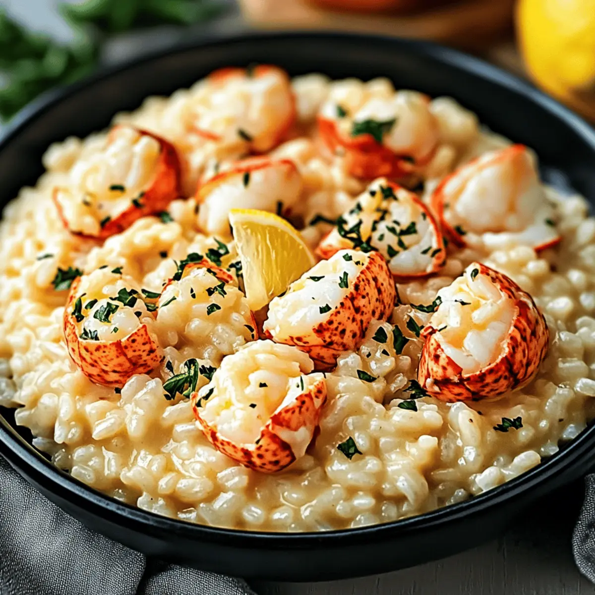 Lemon Butter Lobster Risotto: Effortless Elegance at Home