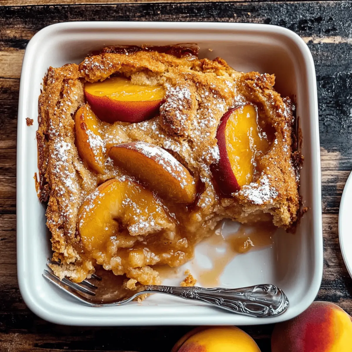Delightful Brown Sugar Peach Cobbler Perfect for Summer Nights