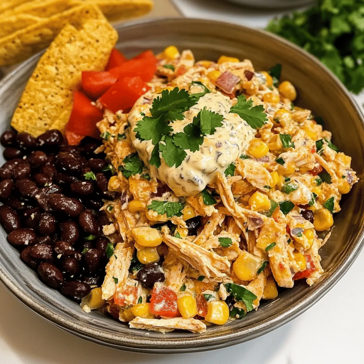 Delicious Southwestern Chicken Salad That’s Light and Creamy