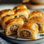 Savory French Onion Sausage Rolls