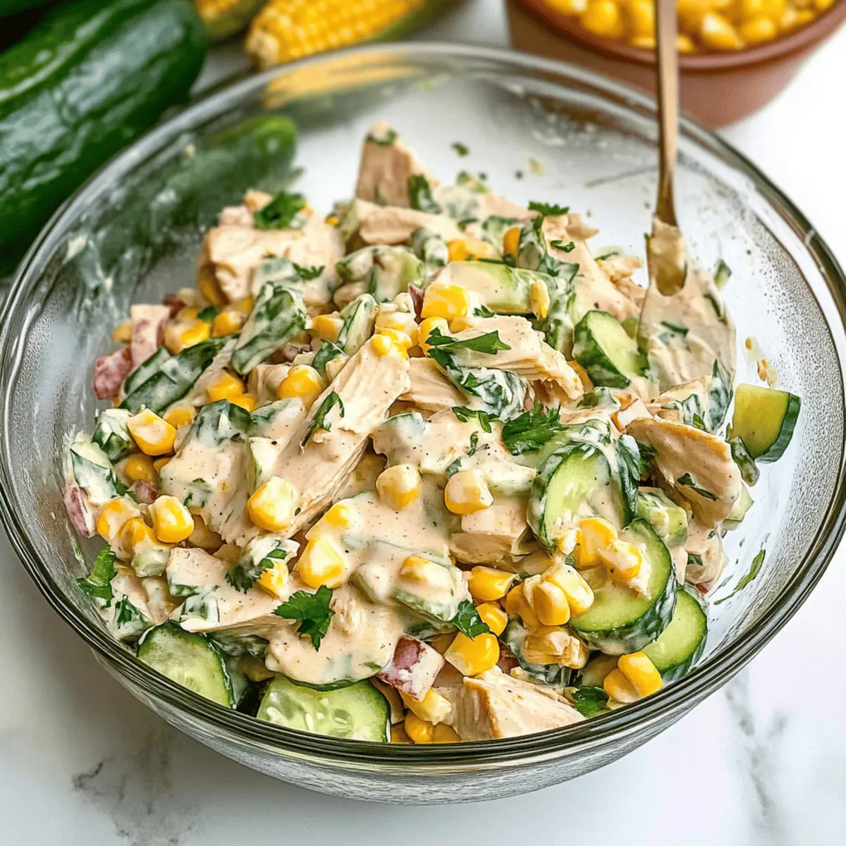 Street Corn Creamy Cucumber Salad That Will Wow Your Taste Buds