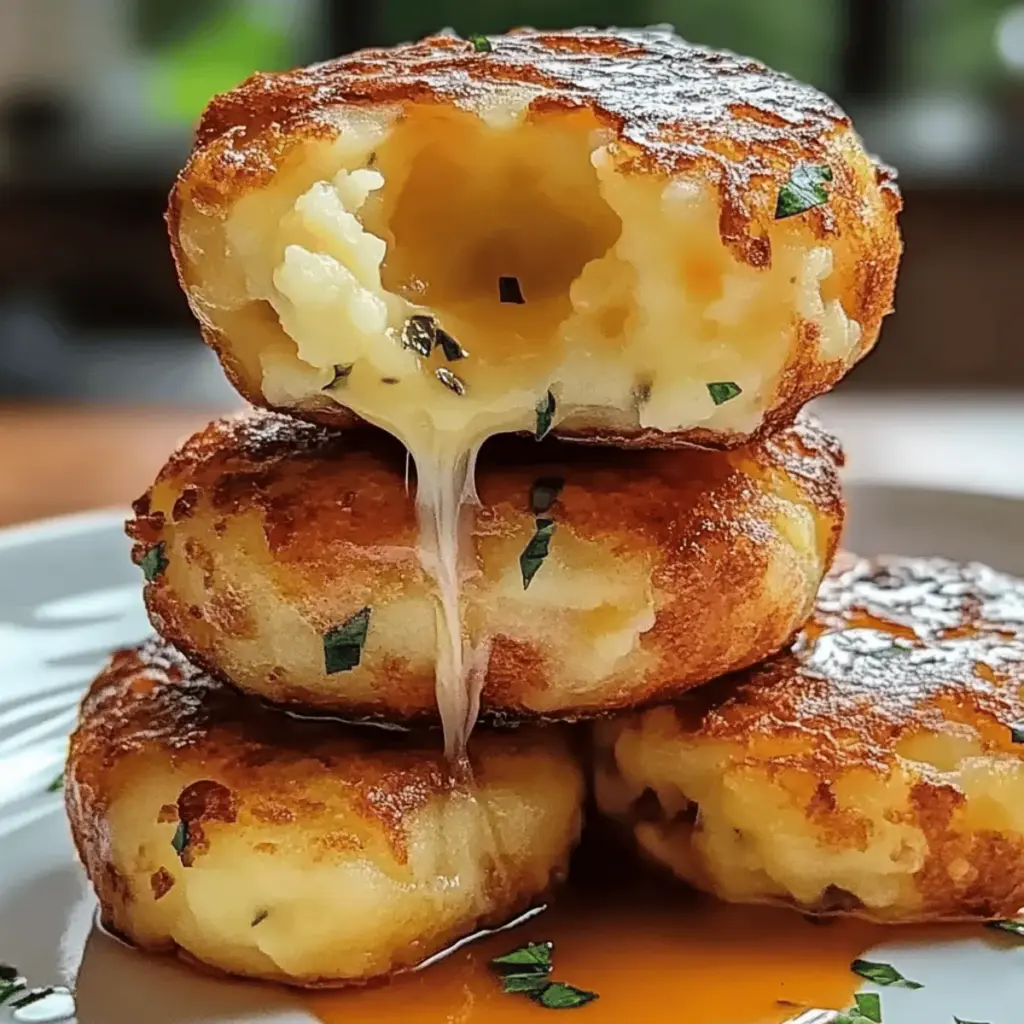 Mashed Potato Cheese Puffs