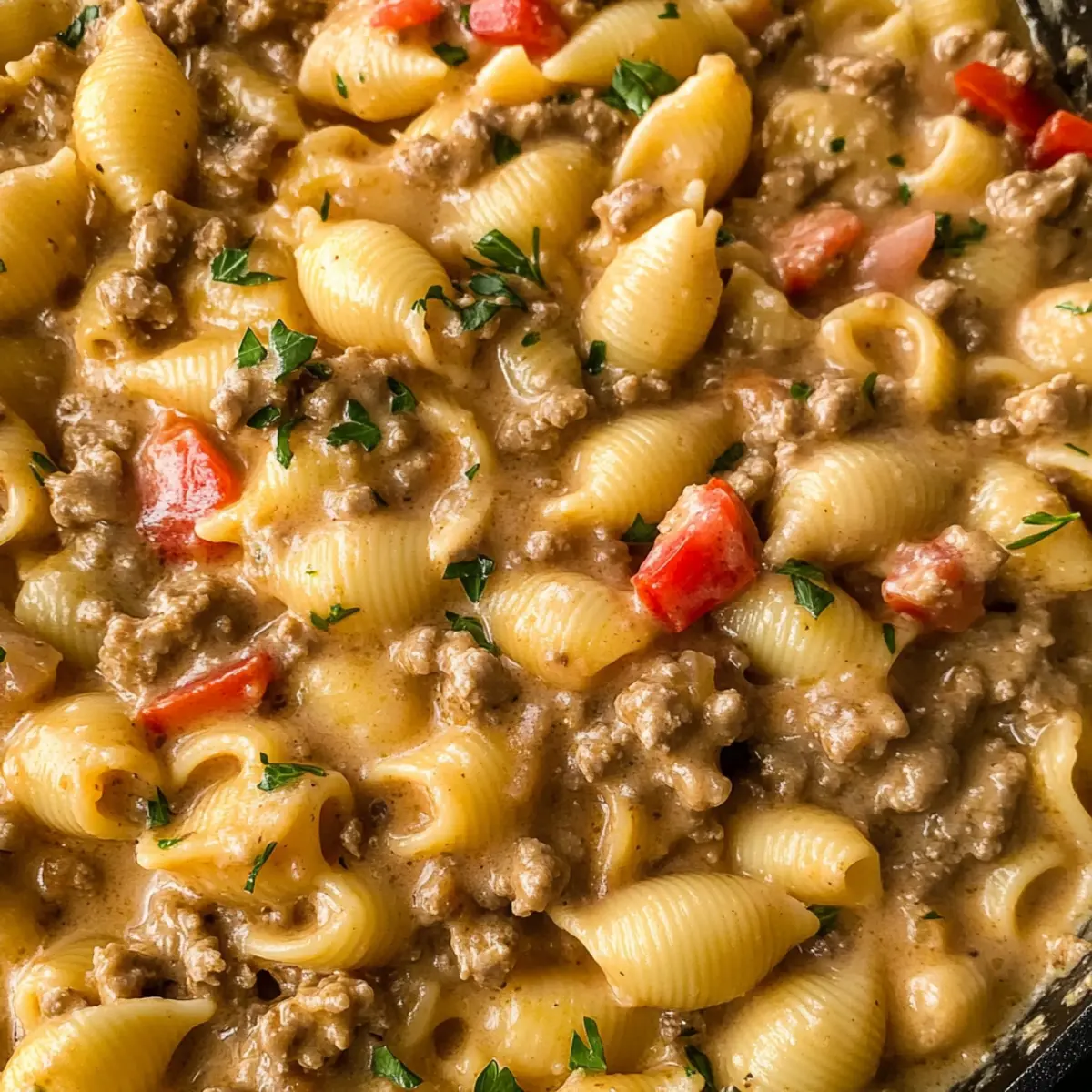 Creamy Beef and Shells: Your 20-Minute Comfort Food Fix