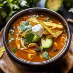 Poblano Chicken Tortilla Soup