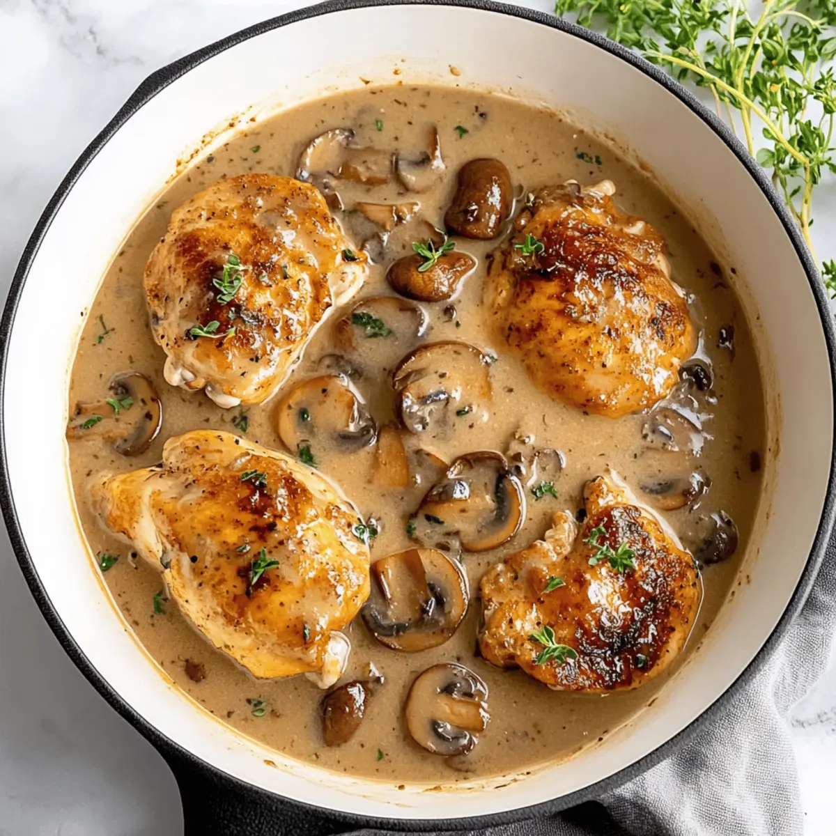 Creamy Mushroom Chicken Your New Family Favorite Dish