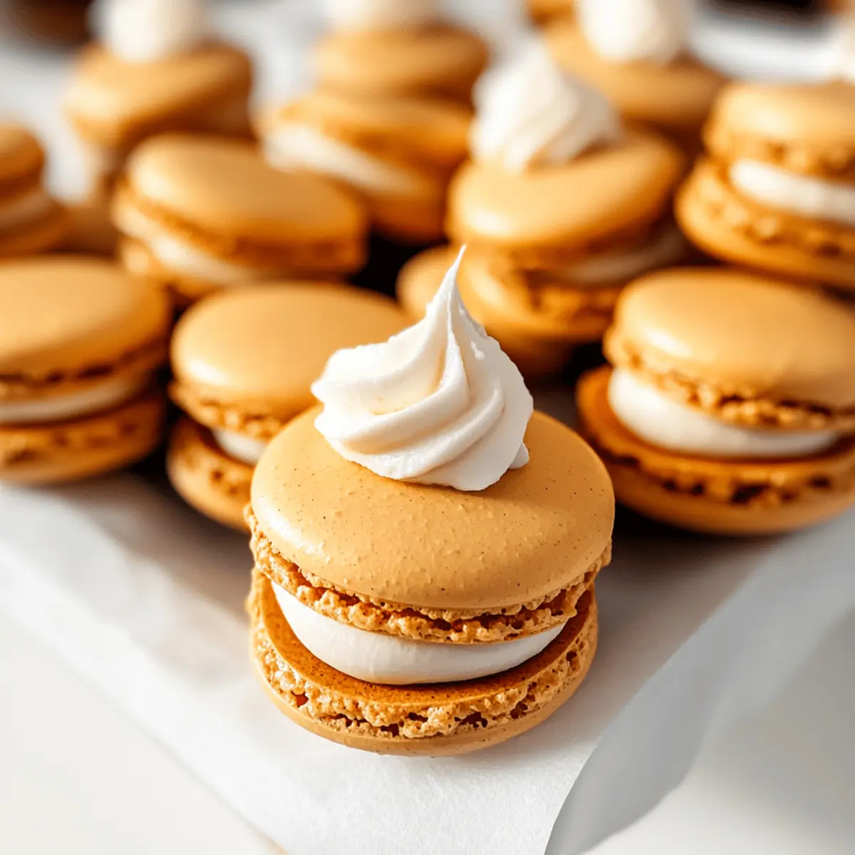 Pumpkin Pie Macarons That Bring Fall Festivity to Your Table