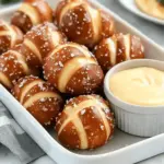 Mouthwatering Pretzels and Cheese Dip