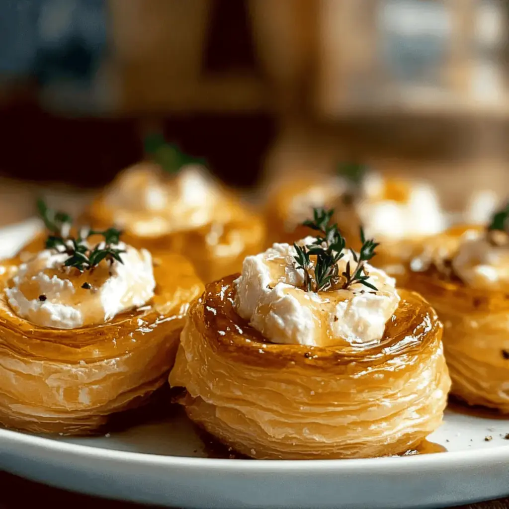 Goat Cheese and Honey Bites
