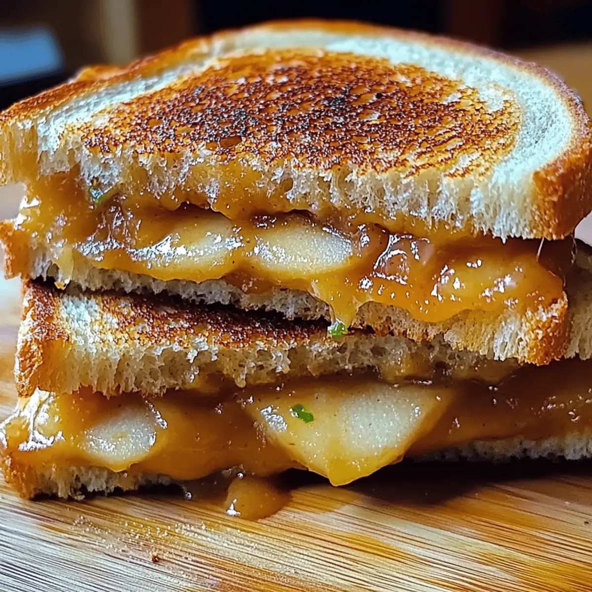Apple Butter Grilled Cheese that Will Melt Your Heart