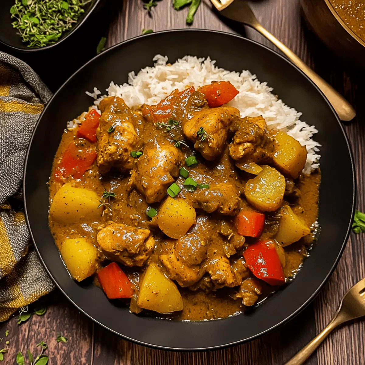 Savor the Flavor with Authentic Jamaican Curry Chicken