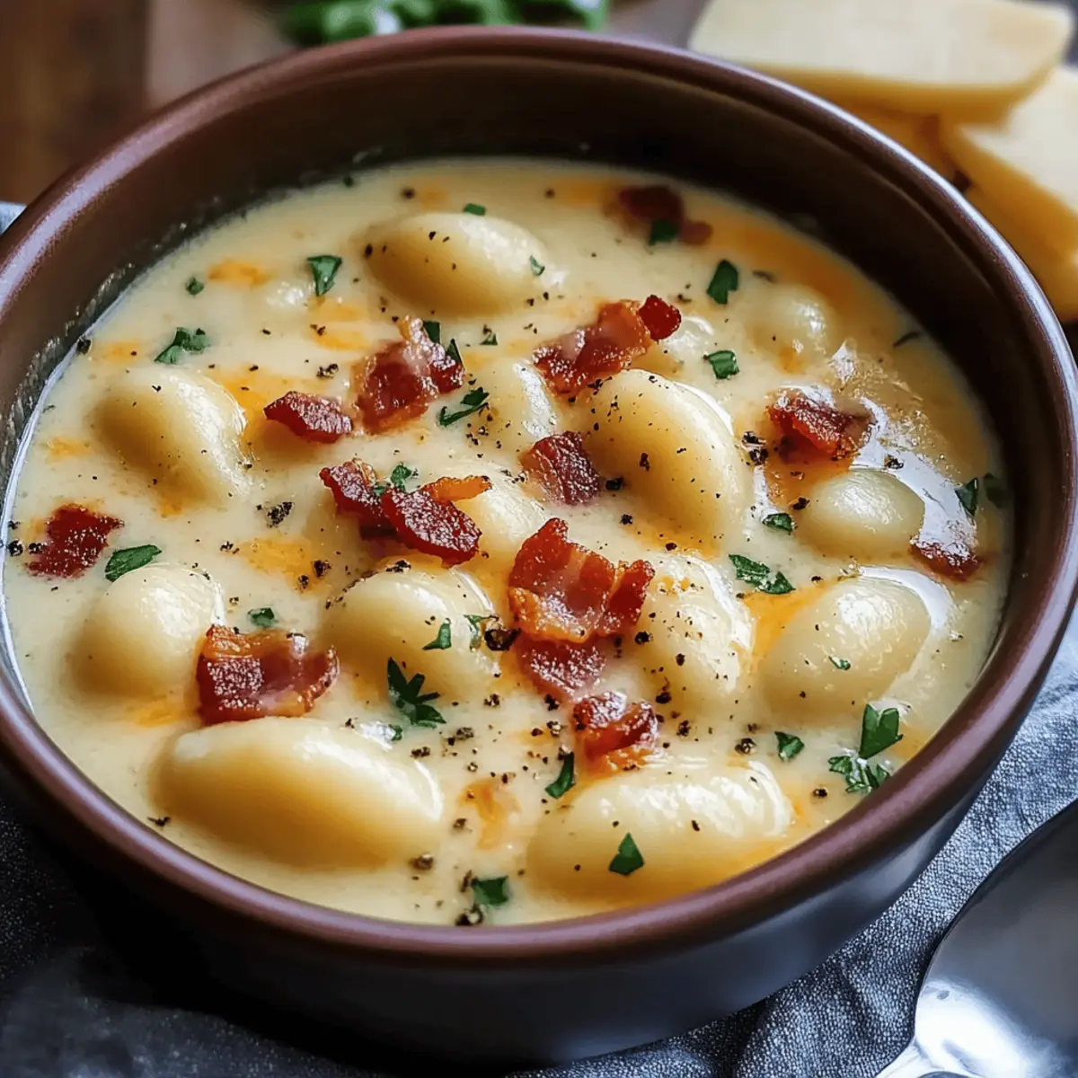 Bacon Cheddar Gnocchi Soup: Your New Cozy Favorite