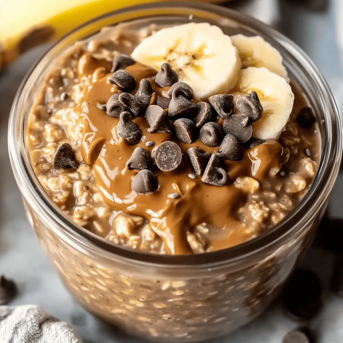 Chocolate Peanut Butter Overnight Oats You’ll Crave Every Morning