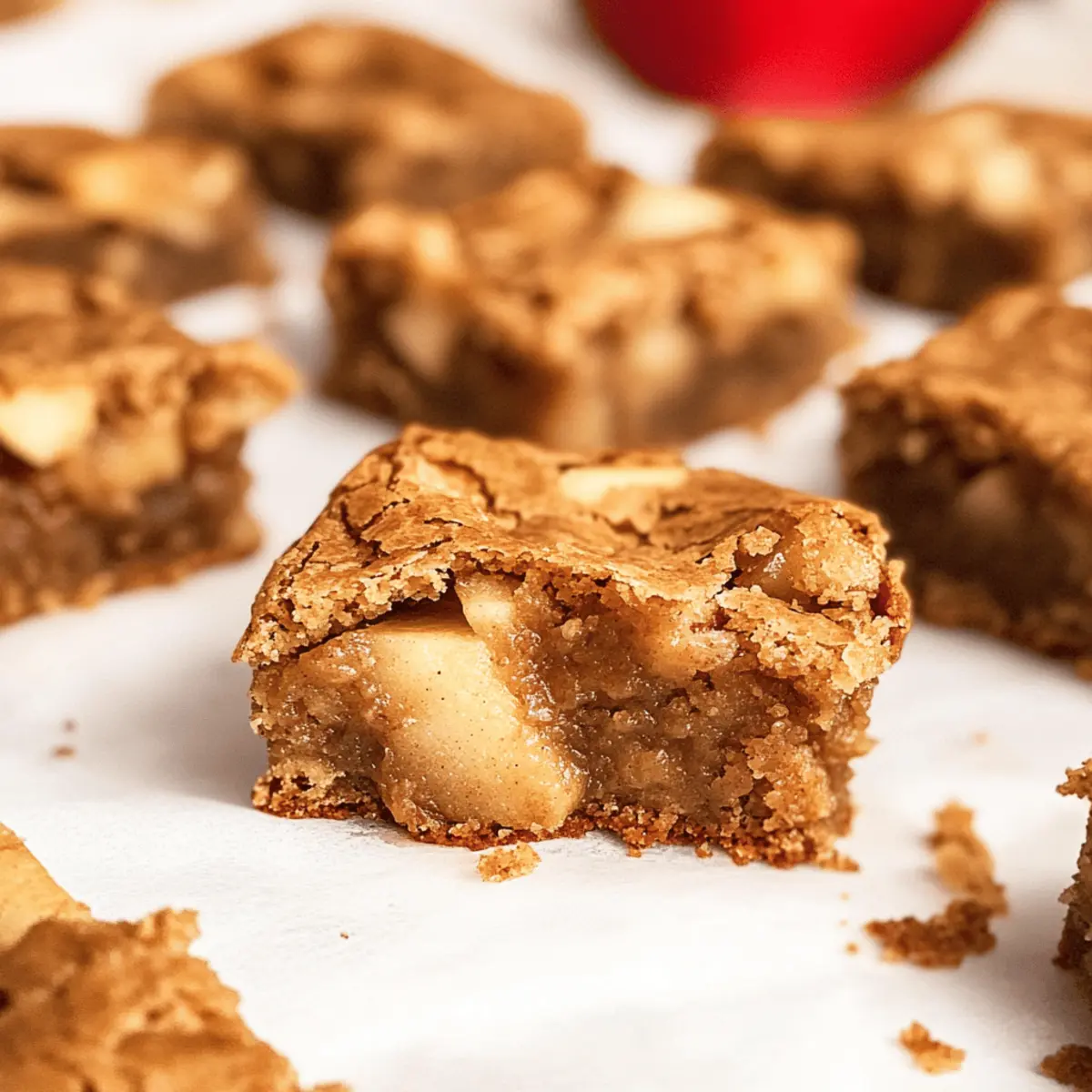 Cinnamon Spiced Apple Pie Blondies Recipe You’ll Adore