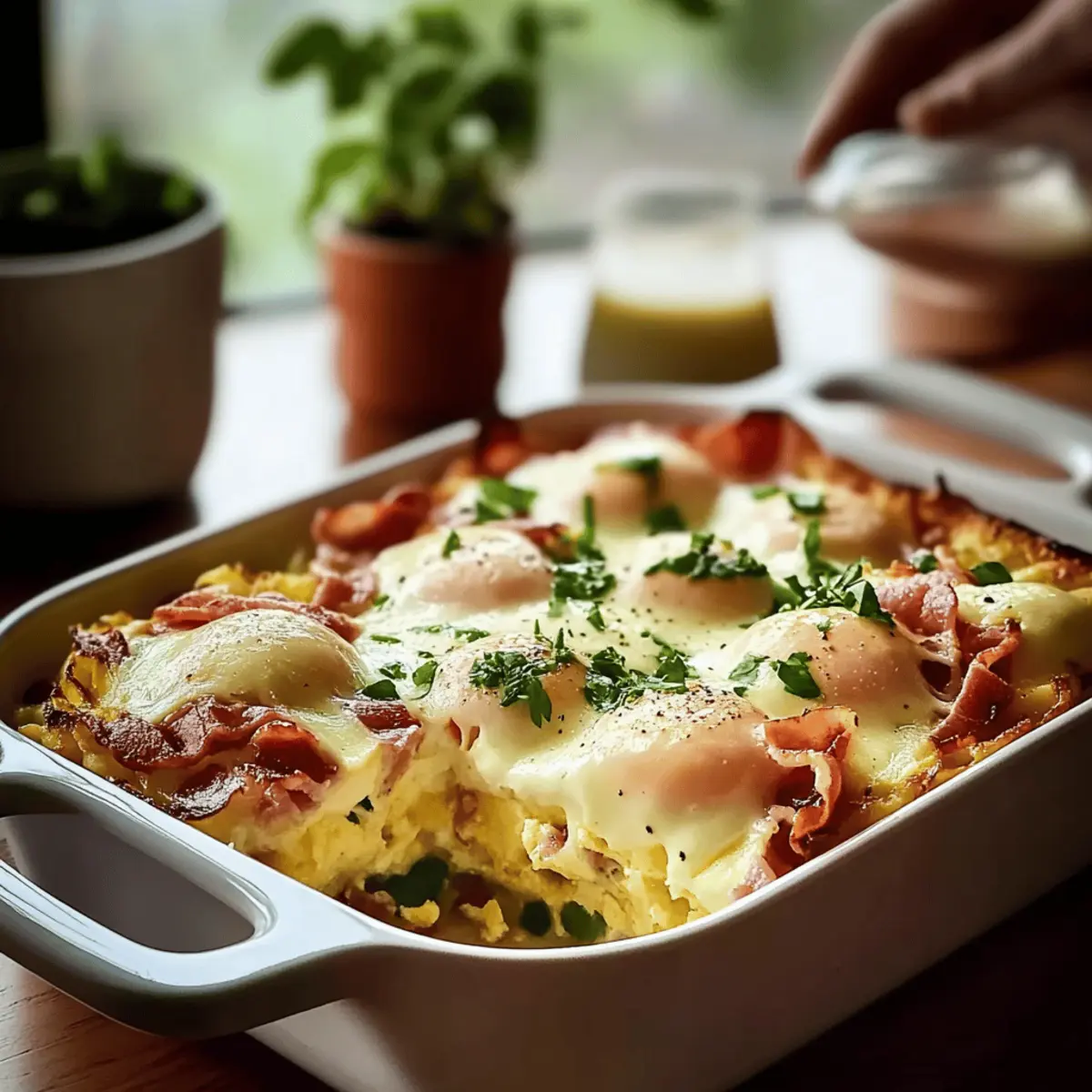 Savory Eggs Benedict Casserole for Easy Weekend Brunch