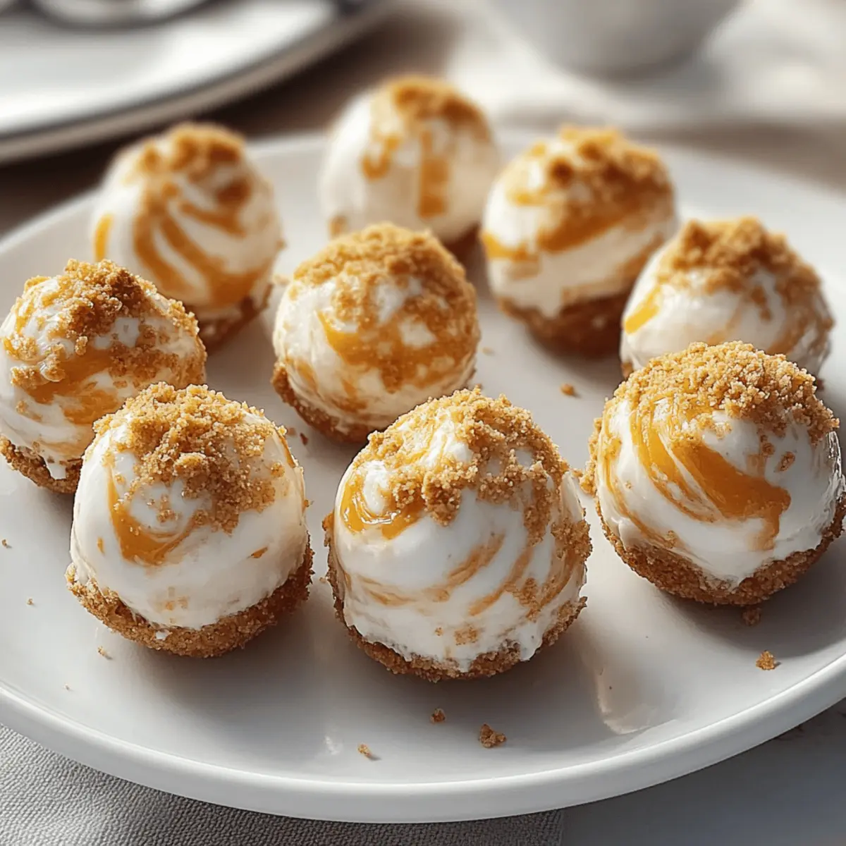 No Bake Pumpkin Cheesecake Balls for a Cozy Fall Treat