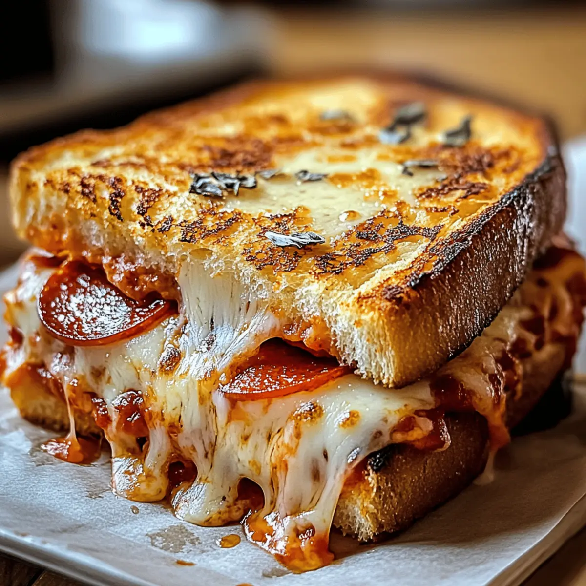 Pizza Grilled Cheese: The Ultimate Comfort Food Fusion!