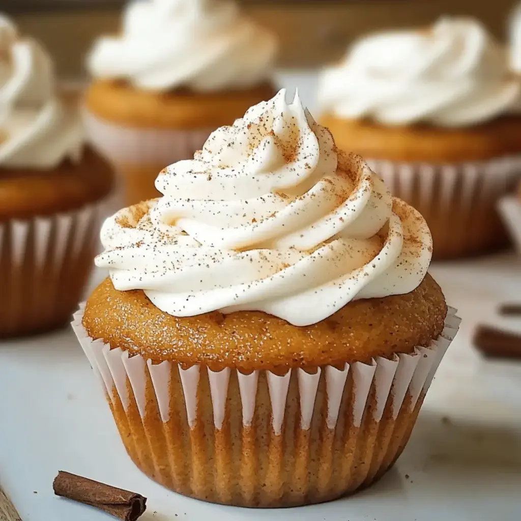 Pumpkin Pie Cupcakes