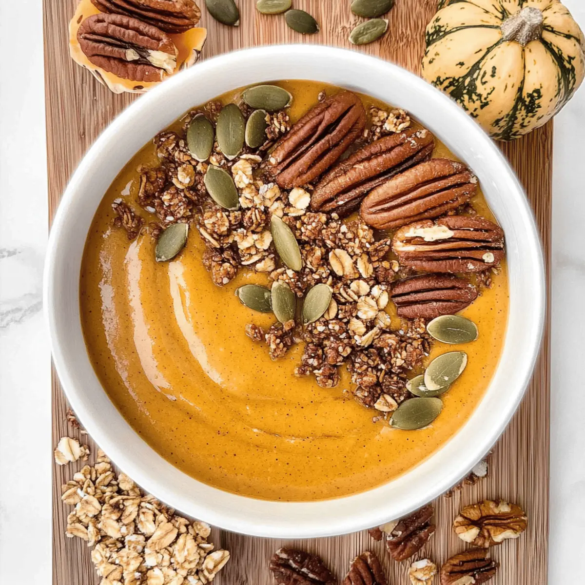 Pumpkin Pie Smoothie Bowl: Your Cozy Fall Morning Bliss