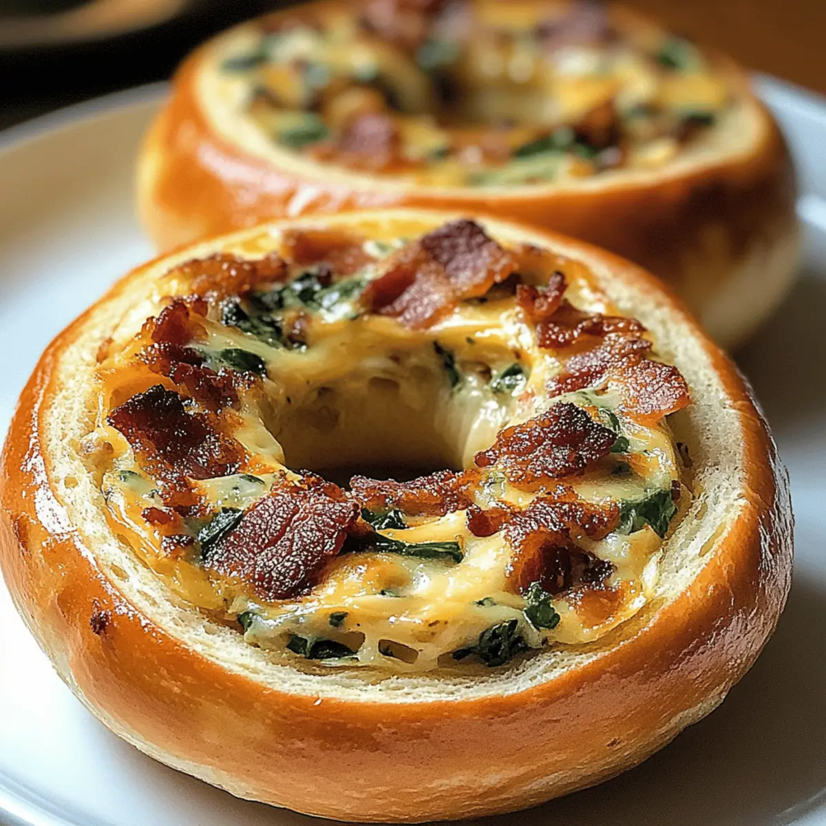 Savory Quiche Stuffed Bagels: Your New Favorite Breakfast دلшч