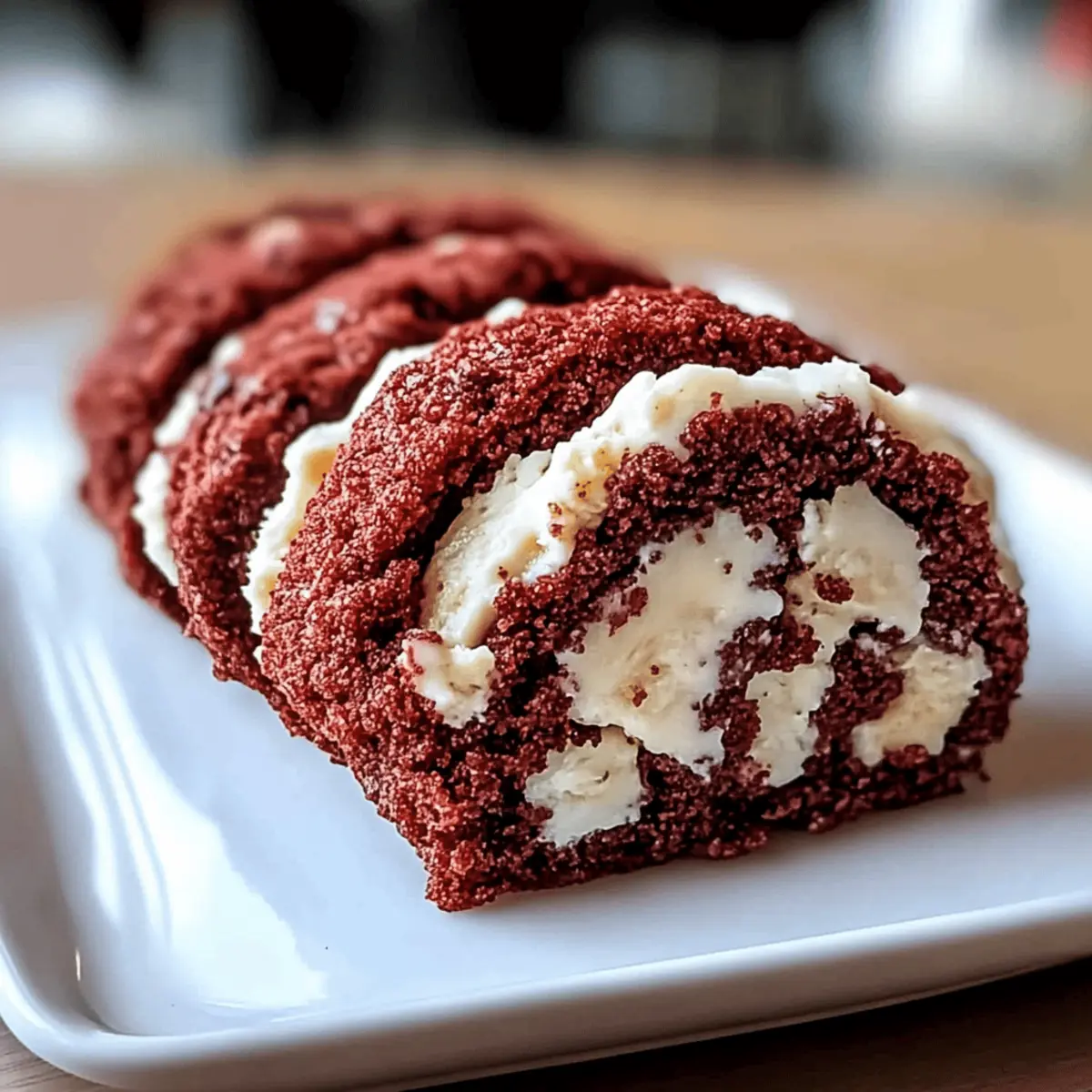 Red Velvet Cheesecake Sushi Roll Dessert: A Fun Twist!
