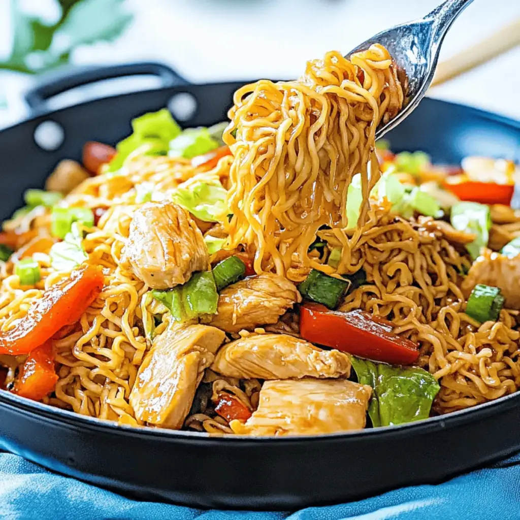 Chicken Ramen Stir Fry