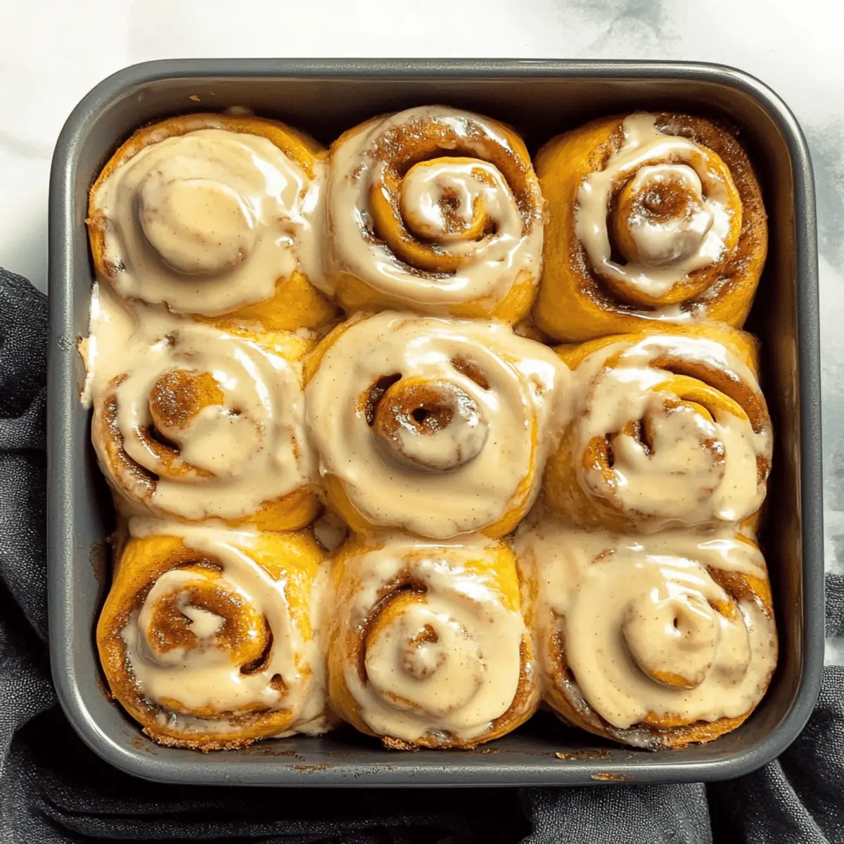 Irresistibly Soft Pumpkin Cream Cheese Cinnamon Rolls Recipe