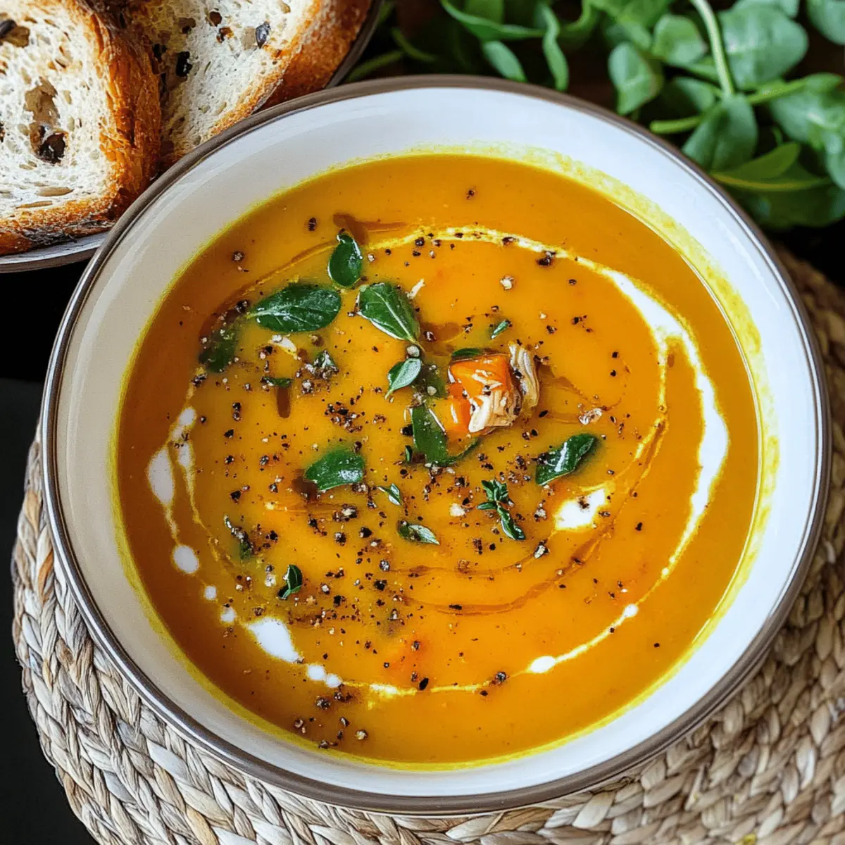 Creamy Pumpkin Carrot Soup: A Cozy Fall Comfort Bowl