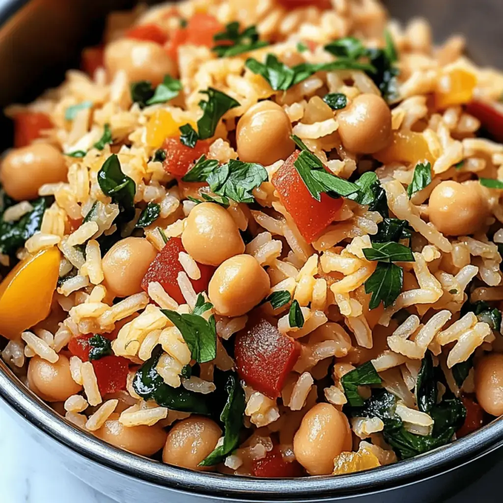 Mediterranean Rice and Beans