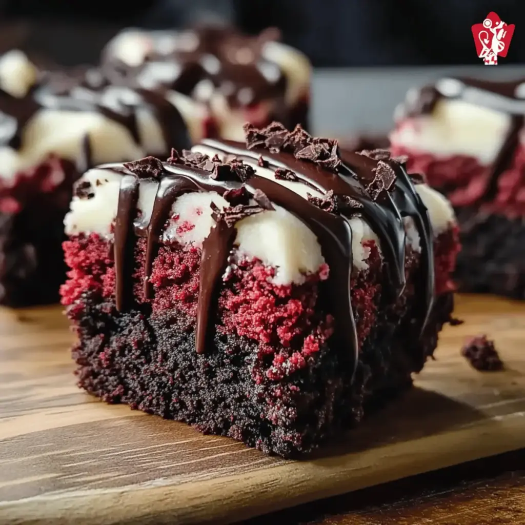 Vampire Bite Red Velvet Brownies Recipe