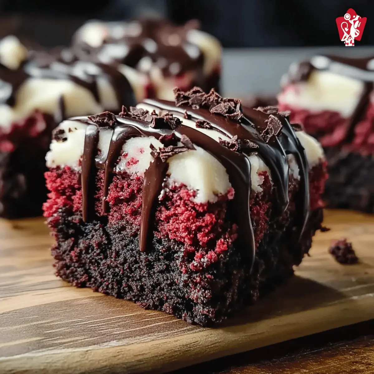 Vampire Bite Red Velvet Brownies Recipe