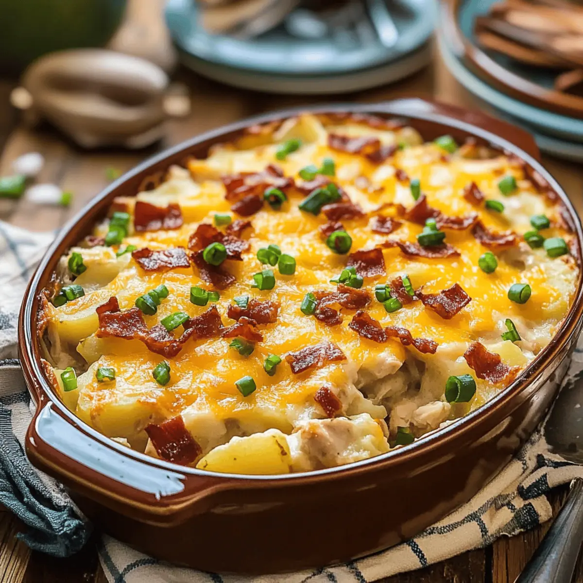 Loaded Potato Ranch Chicken Casserole Recipe You’ll Crave