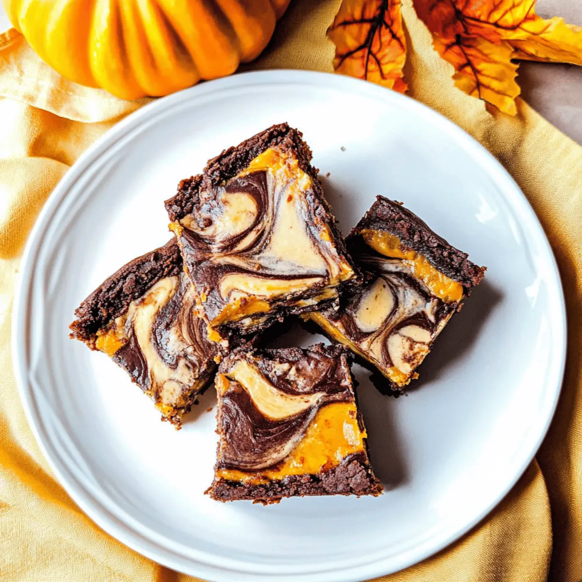 Pumpkin Cheesecake Brownies: The Ultimate Fall Indulgence