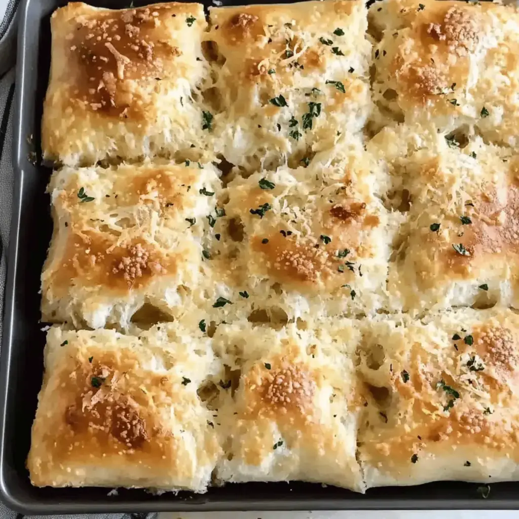 Bake the Best Garlic Parmesan Focaccia Bread