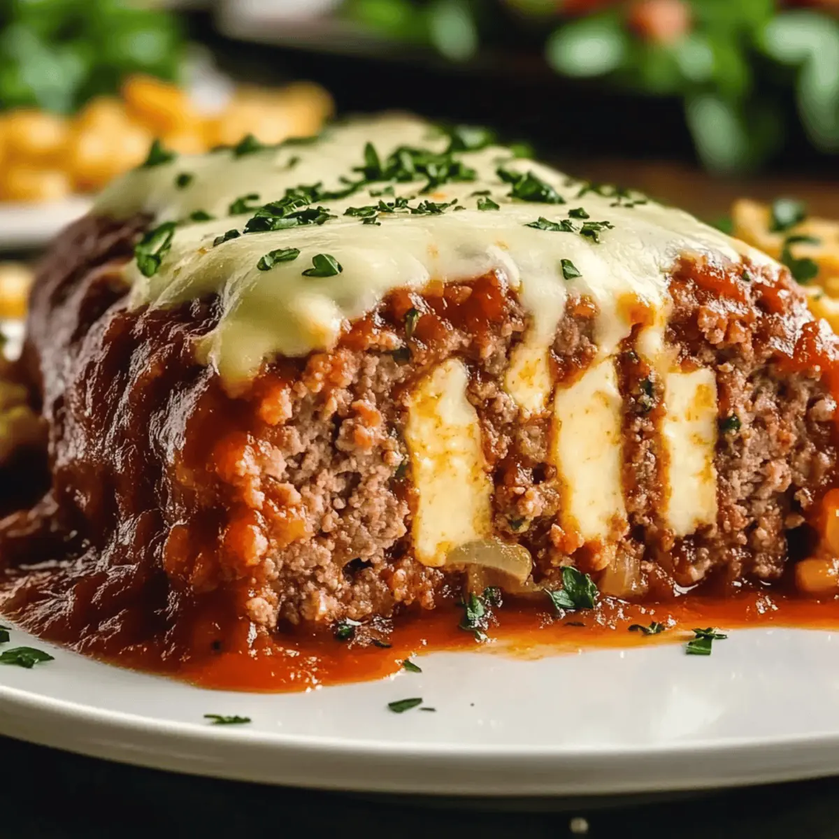 Savory Stuffed Italian Meatloaf for Cozy Family Dinners