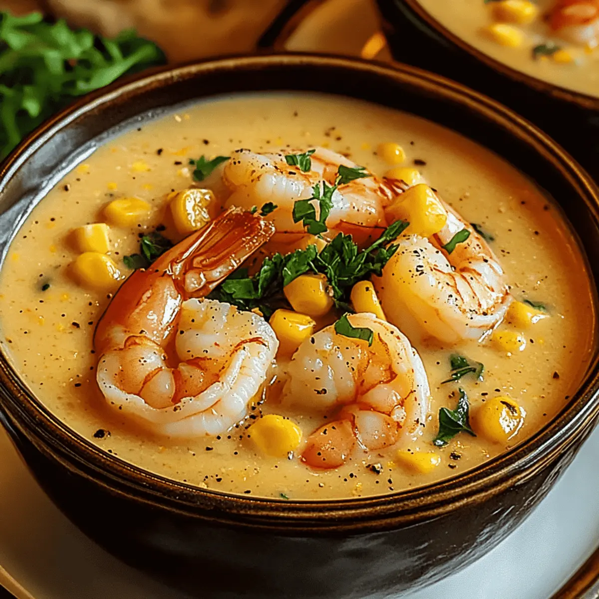 New Orleans Shrimp and Corn Bisque
