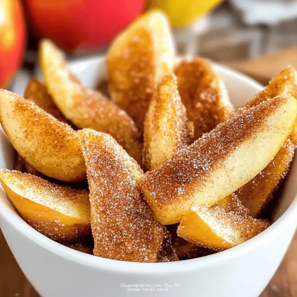 Air Fryer Apple Fries