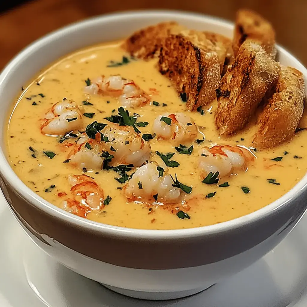 Creamy Crab and Shrimp Seafood Bisque