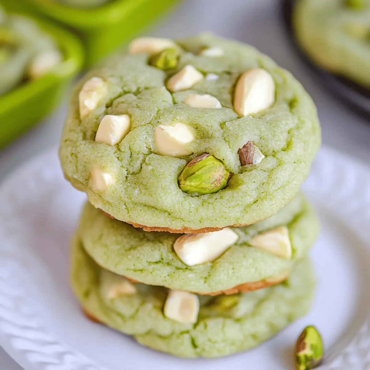 Deliciously Soft Pistachio Pudding Cookies You’ll Love