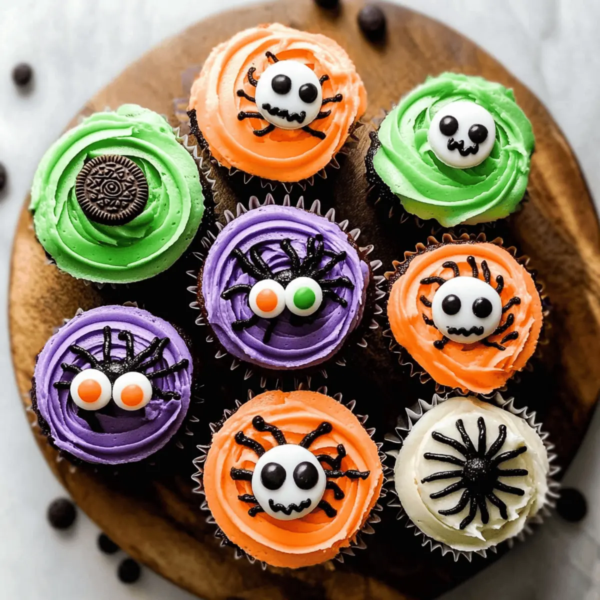 Festive Decorated Halloween Cupcakes That Wow Every Kid