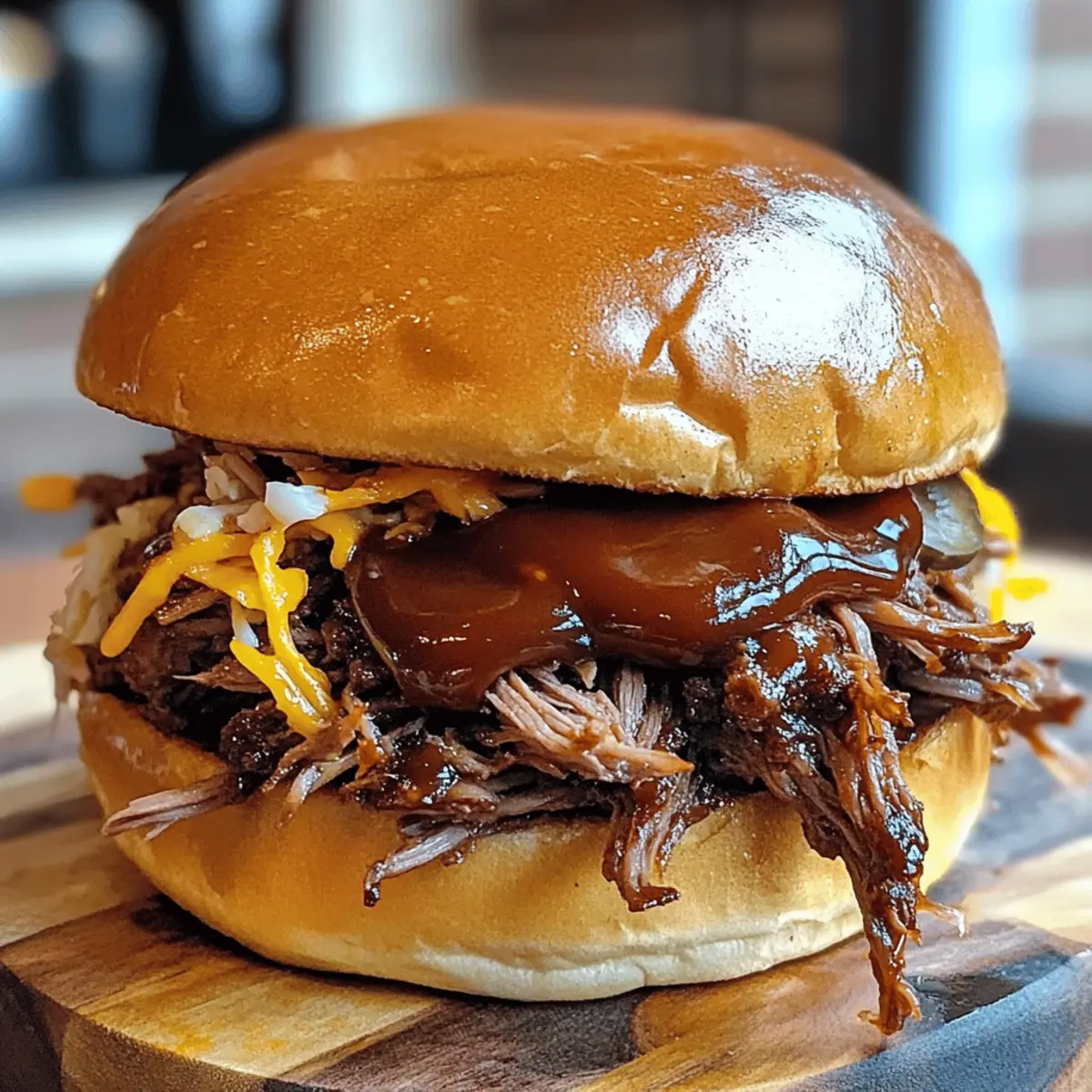 Mouthwatering Pulled Beef Sandwich: Slow-Cooked Perfection