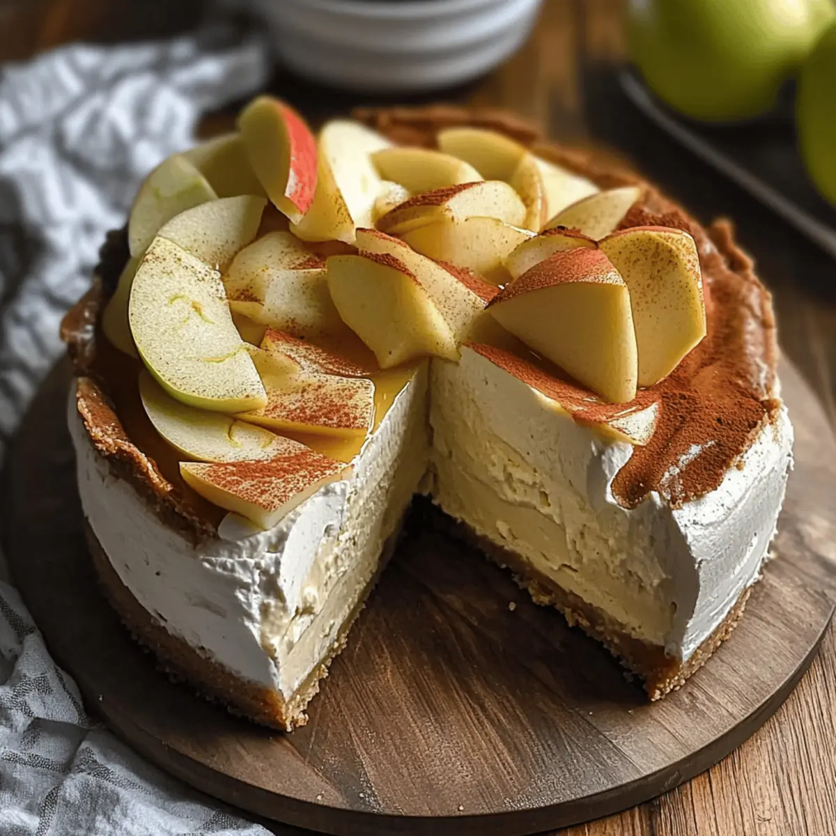 Creamy Apple Cider Cheesecake: A Perfect Fall Indulgence